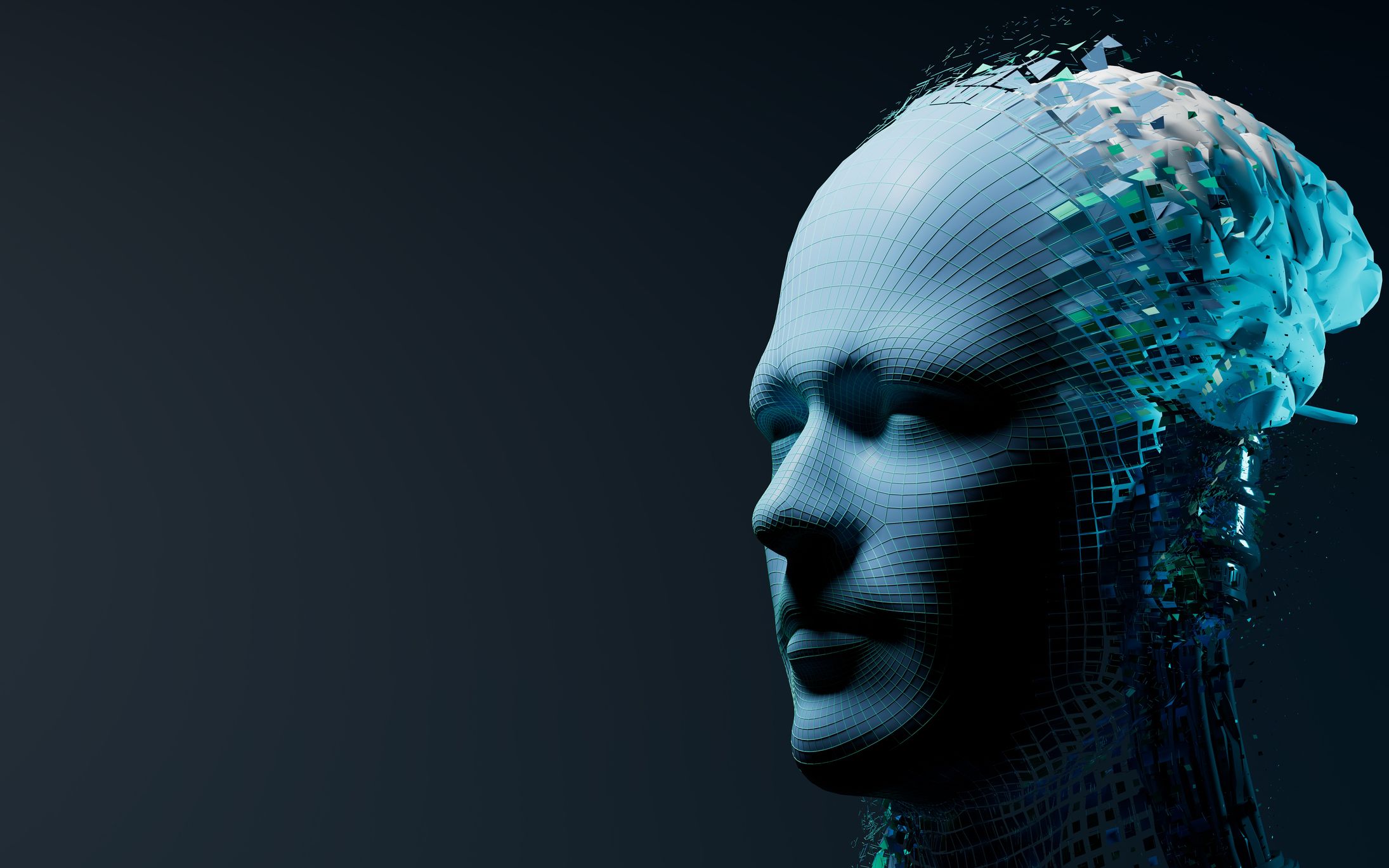 Illustration showing a humanoid face. For representational purposes. Credit: iStock Photo