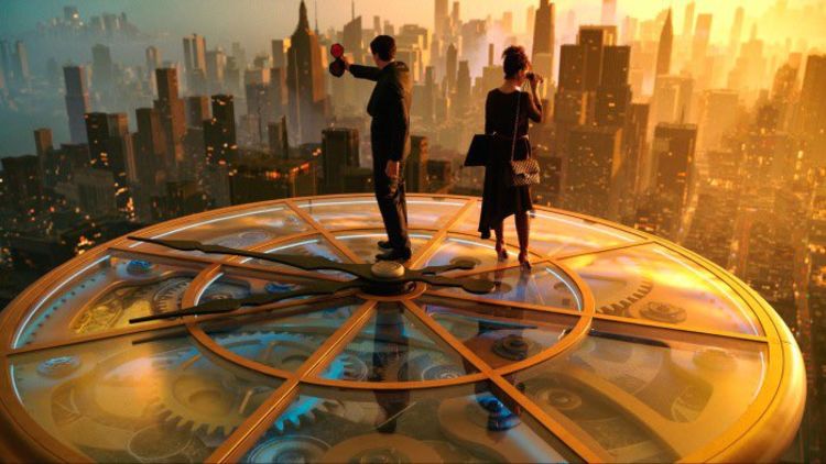 A scene from Francis Ford Coppola's 'Megalopolis'. Credit: X/@TylerCWhitmore